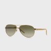 Gold Women’s Ralph Lauren 0RA4004 Aviator Sunglasses Gold Women’s Ralph Lauren 0RA4004 Aviator Sunglasses