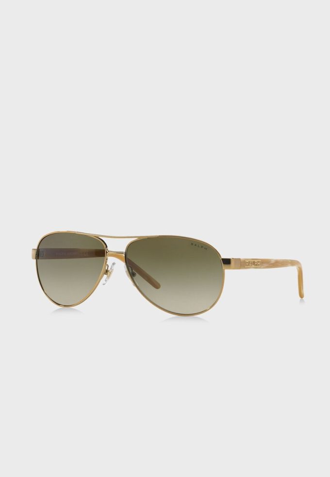 Gold Women’s Ralph Lauren 0RA4004 Aviator Sunglasses Gold Women’s Ralph Lauren 0RA4004 Aviator Sunglasses