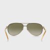 Gold Women’s Ralph Lauren 0RA4004 Aviator Sunglasses Gold Women’s Ralph Lauren 0RA4004 Aviator Sunglasses