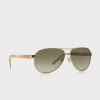 Gold Women’s Ralph Lauren 0RA4004 Aviator Sunglasses Gold Women’s Ralph Lauren 0RA4004 Aviator Sunglasses