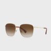 Gold Women’s Ralph Lauren 0Ra4136 Oversized Sunglasses Gold Women’s Ralph Lauren 0Ra4136 Oversized Sunglasses
