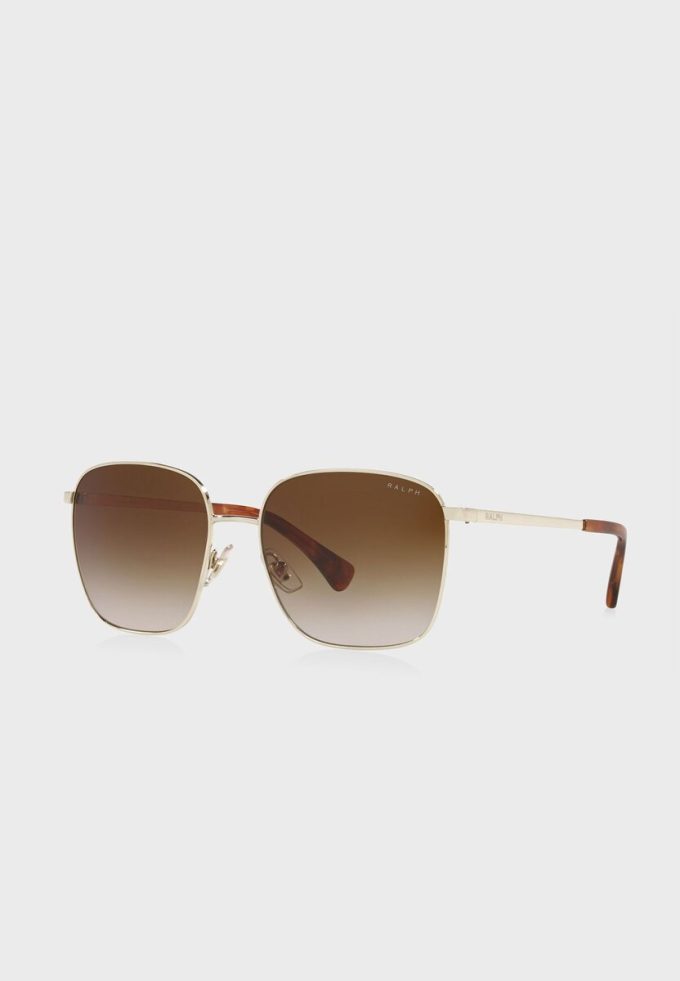 Gold Women’s Ralph Lauren 0Ra4136 Oversized Sunglasses Gold Women’s Ralph Lauren 0Ra4136 Oversized Sunglasses