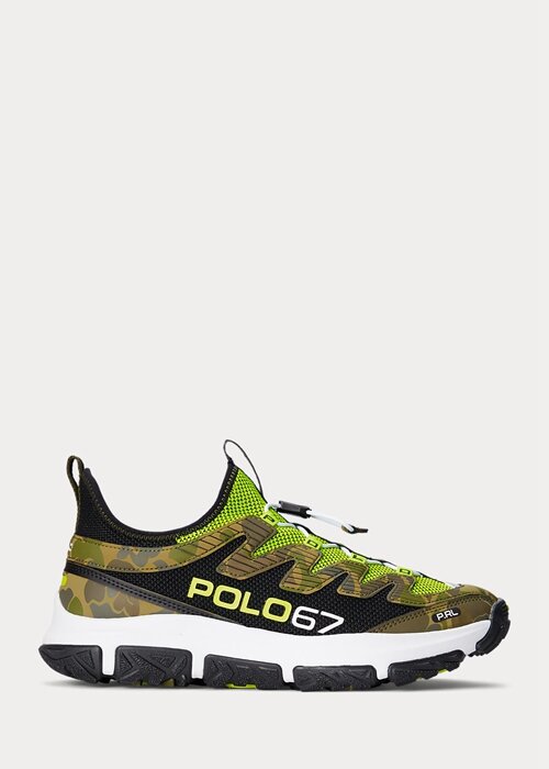 Green Men’s Ralph Lauren Adventure 300LT Sneakers Green Men’s Ralph Lauren Adventure 300LT Sneakers