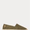 Green Men’s Ralph Lauren Cevio Washed Canvas Casual Shoes Green Men’s Ralph Lauren Cevio Washed Canvas Casual Shoes