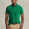 Green Men’s Ralph Lauren Custom Slim Fit Mesh Polo Shirts Green Men’s Ralph Lauren Custom Slim Fit Mesh Polo Shirts