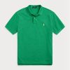 Green Men’s Ralph Lauren Custom Slim Fit Mesh Polo Shirts Green Men’s Ralph Lauren Custom Slim Fit Mesh Polo Shirts