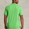 Green Men’s Ralph Lauren Custom Slim Fit Mesh Polo Shirts Green Men’s Ralph Lauren Custom Slim Fit Mesh Polo Shirts
