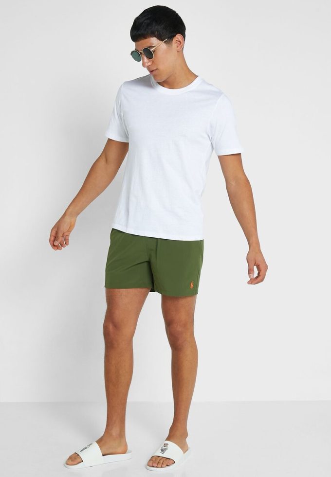 Green Men’s Ralph Lauren Essential Shorts Green Men’s Ralph Lauren Essential Shorts