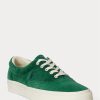Green Men’s Ralph Lauren Keaton Corduroy Sneakers Green Men’s Ralph Lauren Keaton Corduroy Sneakers