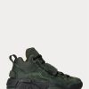 Green Men’s Ralph Lauren PS100 High-Top Suede Sneakers Green Men’s Ralph Lauren PS100 High-Top Suede Sneakers