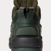 Green Men’s Ralph Lauren PS100 High-Top Suede Sneakers Green Men’s Ralph Lauren PS100 High-Top Suede Sneakers