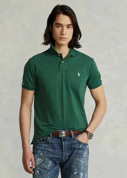 Green Men’s Ralph Lauren The Earth Polo Shirts Green Men’s Ralph Lauren The Earth Polo Shirts