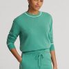 Green Women’s Ralph Lauren Cashmere Crewneck Sweaters Green Women’s Ralph Lauren Cashmere Crewneck Sweaters