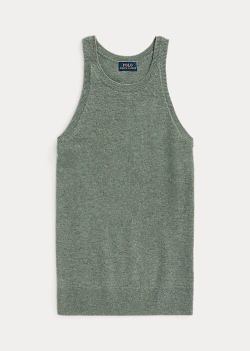Green Women’s Ralph Lauren Cashmere Tanks Green Women’s Ralph Lauren Cashmere Tanks