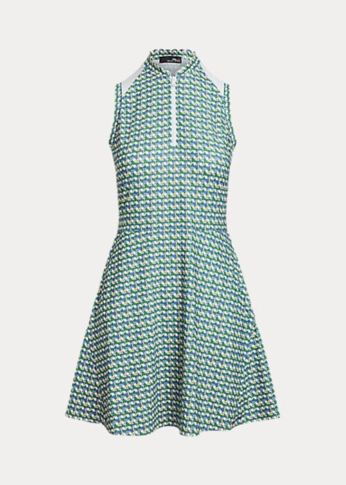 Green Women’s Ralph Lauren Graphic Paneled Jersey Dress Green Women’s Ralph Lauren Graphic Paneled Jersey Dress