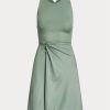 Green Women’s Ralph Lauren Haddington Jersey Sleeveless Day Dress Green Women’s Ralph Lauren Haddington Jersey Sleeveless Day Dress