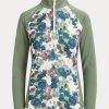 Green Women’s Ralph Lauren Jersey Quarter-Zip Sweatshirts Green Women’s Ralph Lauren Jersey Quarter-Zip Sweatshirts