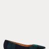 Green Women’s Ralph Lauren Kendrya Black Watch Plaid Ballet Flat Shoes Green Women’s Ralph Lauren Kendrya Black Watch Plaid Ballet Flat Shoes