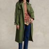 Green Women’s Ralph Lauren Poplin Coats Green Women’s Ralph Lauren Poplin Coats