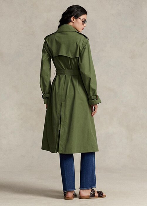 Green Women’s Ralph Lauren Poplin Coats Green Women’s Ralph Lauren Poplin Coats