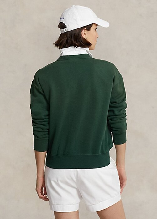 Green Women’s Ralph Lauren Ralph’s Coffee Crewneck Sweatshirts Green Women’s Ralph Lauren Ralph’s Coffee Crewneck Sweatshirts