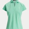 Green Women’s Ralph Lauren Tailored Fit Piqué Polo Shirts Green Women’s Ralph Lauren Tailored Fit Piqué Polo Shirts