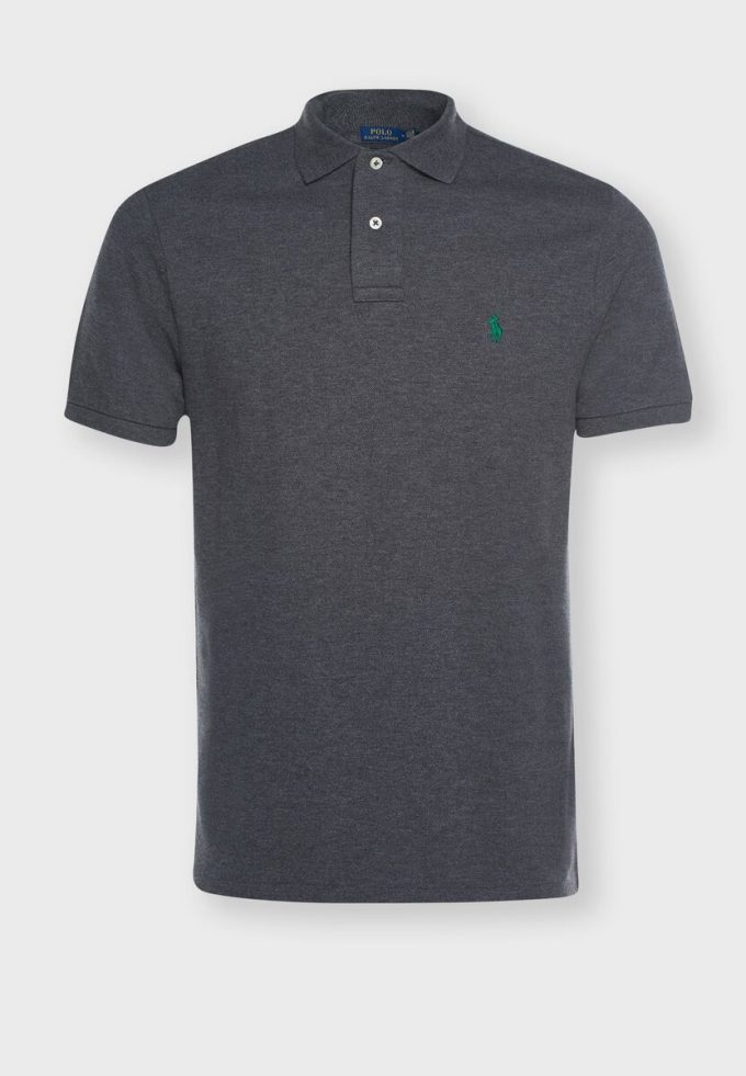 Grey Men’s Ralph Lauren Basic Mesh Polo Shirts Grey Men’s Ralph Lauren Basic Mesh Polo Shirts