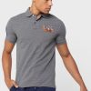Grey Men’s Ralph Lauren Embroidered Logo Polo Shirts Grey Men’s Ralph Lauren Embroidered Logo Polo Shirts