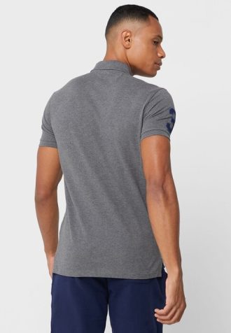 Grey Men’s Ralph Lauren Embroidered Logo Polo Shirts Grey Men’s Ralph Lauren Embroidered Logo Polo Shirts
