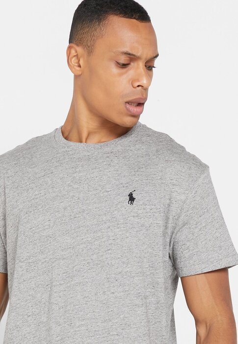 Grey Men’s Ralph Lauren Essential Crew Neck T Shirts Grey Men’s Ralph Lauren Essential Crew Neck T Shirts