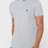 Grey Men’s Ralph Lauren Essential Polo Shirts Grey Men’s Ralph Lauren Essential Polo Shirts