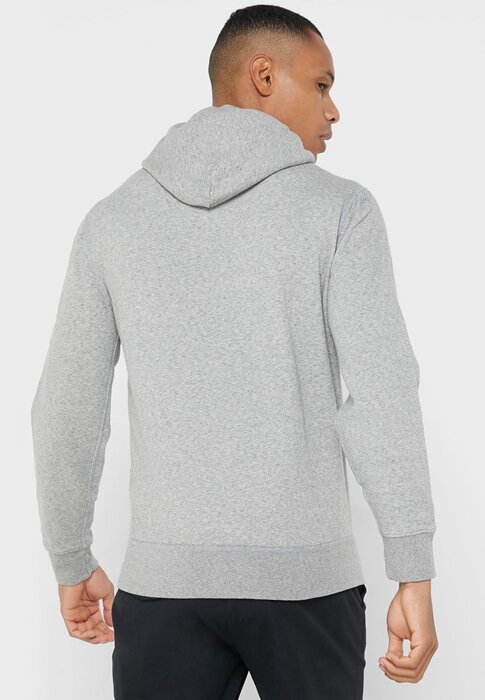 Grey Men’s Ralph Lauren Logo Hoodie Grey Men’s Ralph Lauren Logo Hoodie