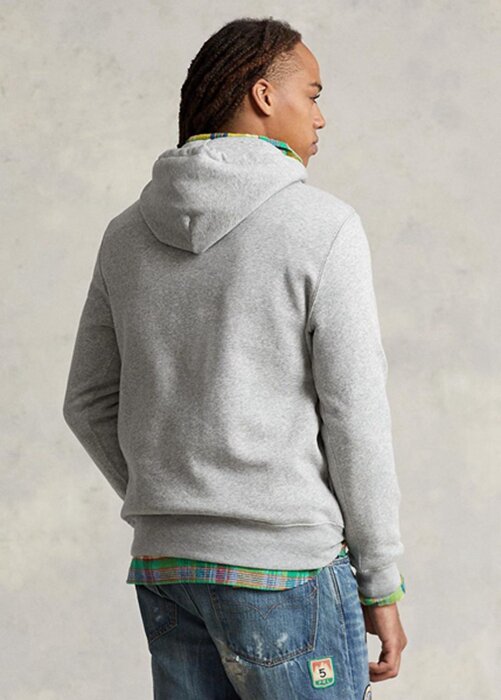 Grey Men’s Ralph Lauren Polo Bear Fleece Hoodie Grey Men’s Ralph Lauren Polo Bear Fleece Hoodie