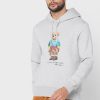 Grey Men’s Ralph Lauren Printed Hoodie Grey Men’s Ralph Lauren Printed Hoodie