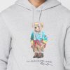 Grey Men’s Ralph Lauren Printed Hoodie Grey Men’s Ralph Lauren Printed Hoodie