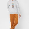 Grey Men’s Ralph Lauren Printed Hoodie Grey Men’s Ralph Lauren Printed Hoodie