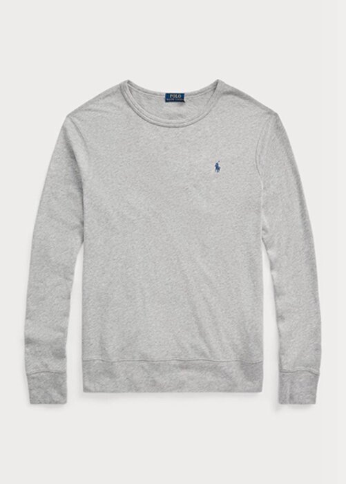 Grey Men’s Ralph Lauren Spa Terry Sweatshirt Grey Men’s Ralph Lauren Spa Terry Sweatshirt
