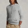 Grey Men’s Ralph Lauren Textured Cotton Hooded Jumper Sweaters Grey Men’s Ralph Lauren Textured Cotton Hooded Jumper Sweaters