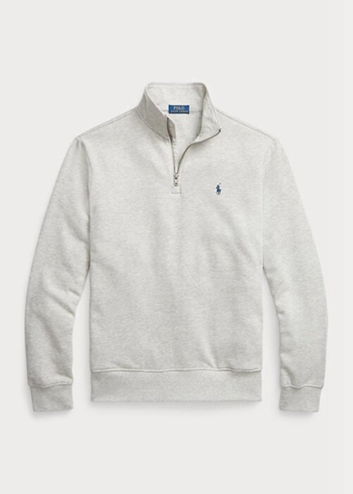 Grey Men’s Ralph Lauren The Rl Fleece Sweatshirt Grey Men’s Ralph Lauren The Rl Fleece Sweatshirt