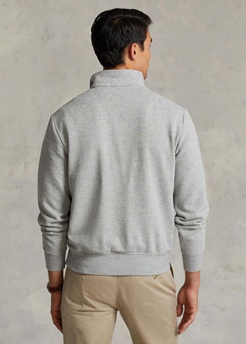 Grey Men’s Ralph Lauren The Rl Fleece Sweatshirt Grey Men’s Ralph Lauren The Rl Fleece Sweatshirt