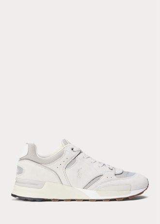 Grey Men’s Ralph Lauren Trackster 200 Sneakers Grey Men’s Ralph Lauren Trackster 200 Sneakers