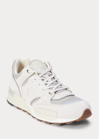 Grey Men’s Ralph Lauren Trackster 200 Sneakers Grey Men’s Ralph Lauren Trackster 200 Sneakers