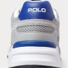 Grey / Royal Men’s Ralph Lauren Jogger Suede & Mesh Sneakers Grey / Royal Men’s Ralph Lauren Jogger Suede & Mesh Sneakers