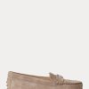 Grey Women’s Ralph Lauren Barnsbury Suede Loafers Grey Women’s Ralph Lauren Barnsbury Suede Loafers