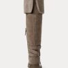 Grey Women’s Ralph Lauren Cristine Suede Boots Grey Women’s Ralph Lauren Cristine Suede Boots