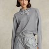 Grey Women’s Ralph Lauren Cropped Cotton Jersey Sweatshirts Grey Women’s Ralph Lauren Cropped Cotton Jersey Sweatshirts