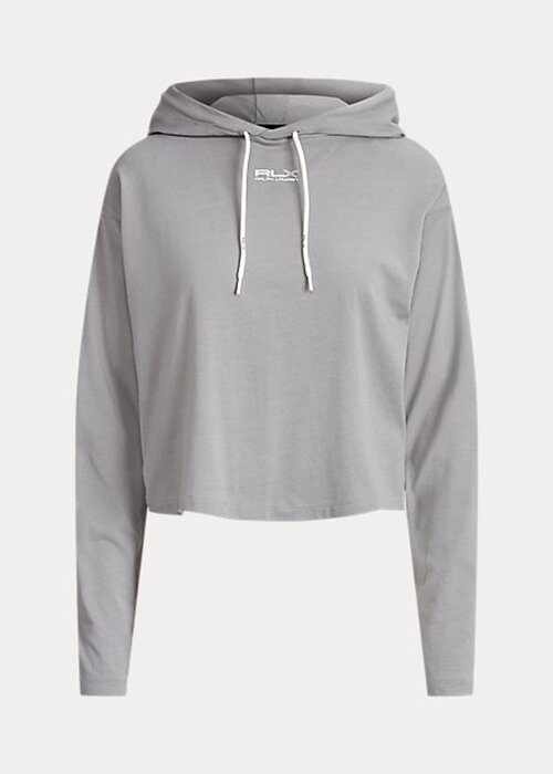Grey Women’s Ralph Lauren Cropped Cotton Jersey Sweatshirts Grey Women’s Ralph Lauren Cropped Cotton Jersey Sweatshirts