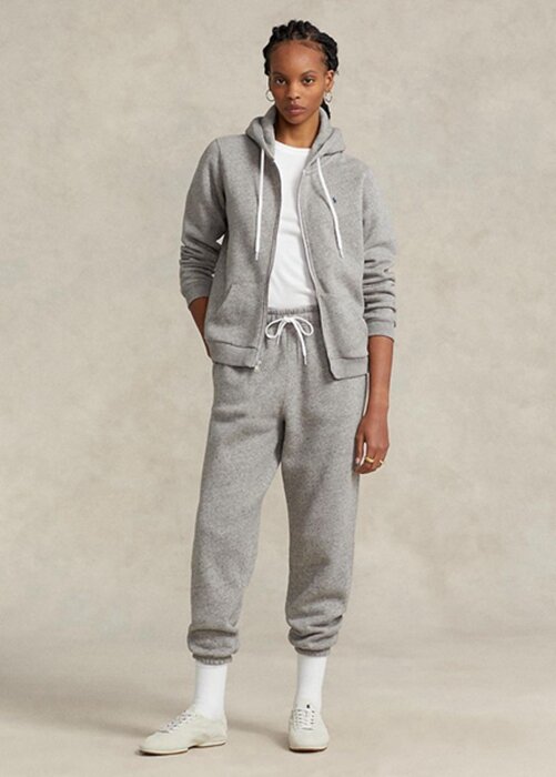 Grey Women’s Ralph Lauren Fleece Athletics Pants Grey Women’s Ralph Lauren Fleece Athletics Pants