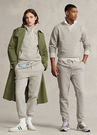 Grey Women’s Ralph Lauren Fleece Sweatpants