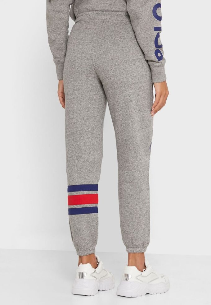 Grey Women’s Ralph Lauren Logo Joggers Sweatpants Grey Women’s Ralph Lauren Logo Joggers Sweatpants